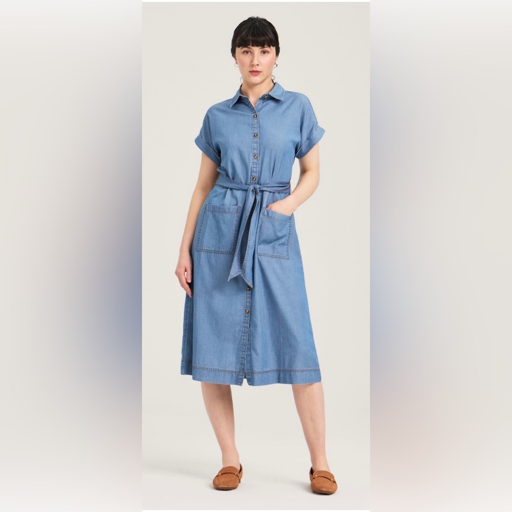 Denim Shirt Dress XXL Brand New